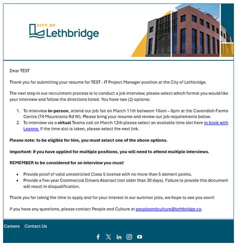 city of lethbridge jobs|Career Center .